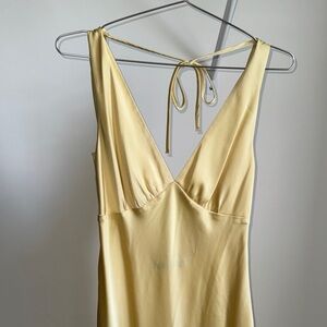 Abercrombie & Fitch Light Yellow Gown
